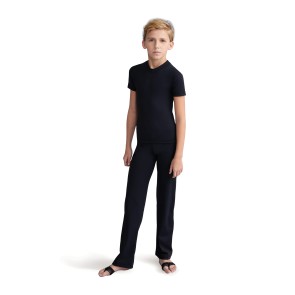 Capezio Fitted Tactel Crew Neck Boys