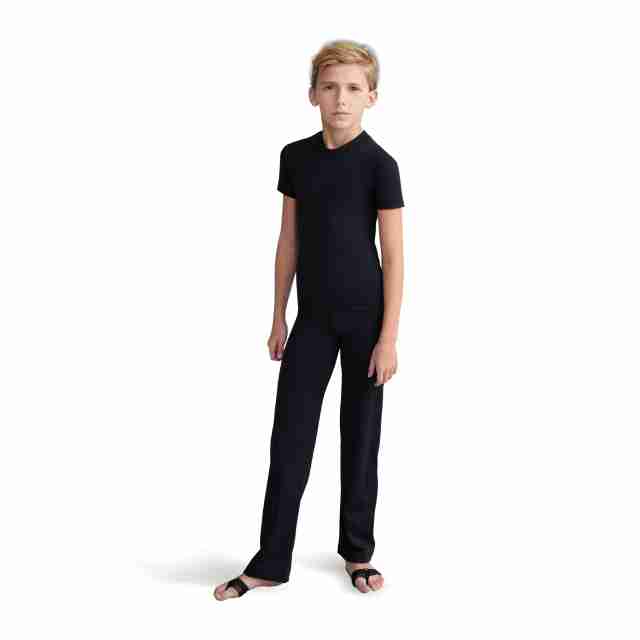 Capezio Fitted Tactel Crew Neck Boys
