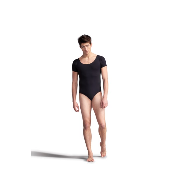 Capezio tactel herenleotard met korte mouw
