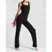 Temps Danse Victoire Dames Unitard Zwart met ronde hals