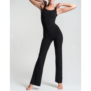 Temps Danse Victoire Zwarte Jazz Jumpsuit voor dames