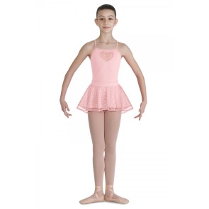 Bloch CR7921 Bahibak spaghettibandjes en kort rokje roze