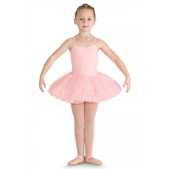 Bloch CR5711 Addelyn balletpakje hartvormige rug roze