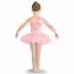 Bloch CR5711 Addelyn balletpakje hartvormige rug roze achterkant