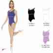 So Danca E11155 balletpak hemdmodel en kant meerdere kleuren 