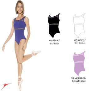 So Danca E11155 balletpak hemdmodel en kant meerdere kleuren 