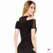 T-shirt met open schouders E11159