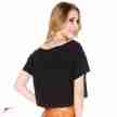 Crop top E11167 Black