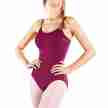 SoDanca Balletpak RDE1500 Burgundy met spaghettibandjes