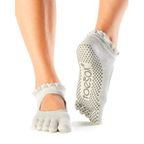 ToeSox Full Toe Bella licht grijs