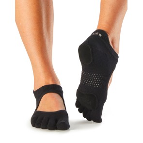 ToeSox Full Toe Prima Bellarina Black