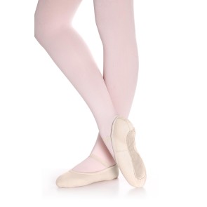 So Danca SD48L roze Balletschoenen van Elastisch Canvas met volledige suede zool