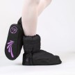 Russian Pointe Gewatteerde Warm-Up Booties Zwart