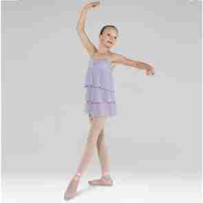 Bloch 3 Layer Cami Dress Leotard with Sequins