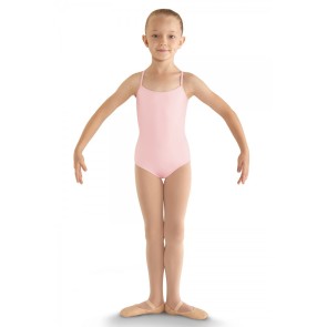 Bloch CL8097 balletpakje Begonia rug bloem roze spaghettibandjes