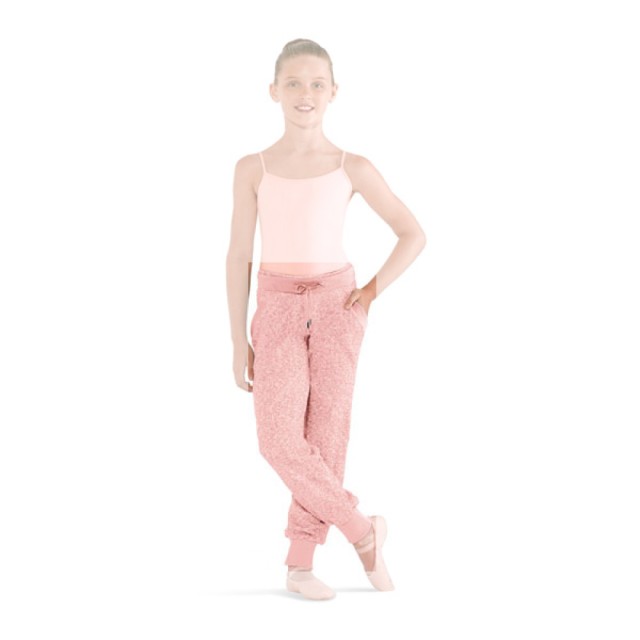 Bloch M643 joggingsbroek voor meisjes roze