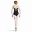Bloch L8837 dames spaghettibandjes mesh rug achterkant 