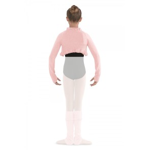 Bloch CZ6749 balletvestje roze voor meisjes achterkant