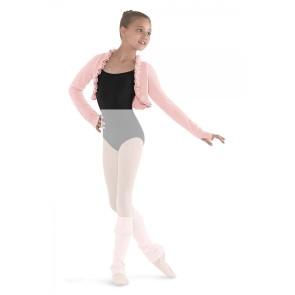 Bloch CZ6749 balletvestje roze voor meisjes voorkant