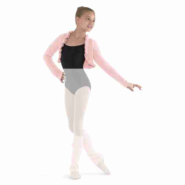 Bloch CZ6749 balletvestje roze voor meisjes voorkant