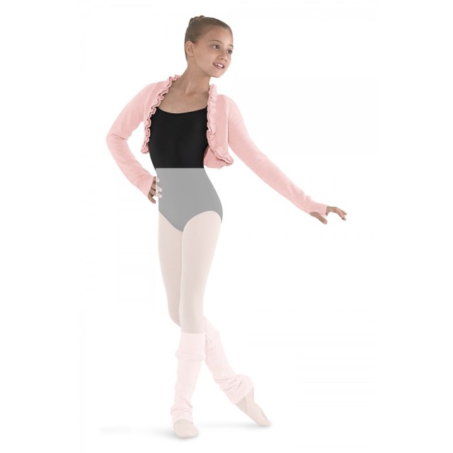 Bloch CZ6749 balletvestje roze voor meisjes voorkant