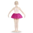 Bloch CR8111 ballet tutu meisjes fuchia achterkant