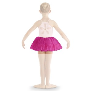 Bloch CR8111 ballet tutu meisjes fuchia achterkant