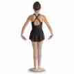 Bloch CL8237 balletpakje met rokje zwart achterkant