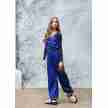 Grishko 0403PT Bowie Warm-Up Unitard Lang Navy