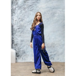 Grishko 0403PT Bowie Warm-Up Unitard Lang Navy
