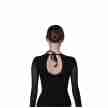 Sansha balletpak dames lange mesh mouwen achterkant 