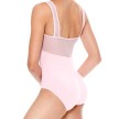 SoDanca E11010 roze dames balletpak mesh bandjes achterkant 