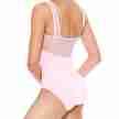 SoDanca E11010 roze dames balletpak mesh bandjes achterkant 