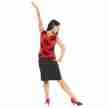 Rumpf MALAGA Dames top transparant