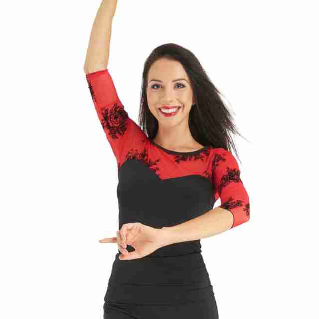Rumpf GRANADA Dames Top met 3/4 mouwen