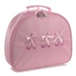 Katz kb100 roze glimmende ballet handtas voor kinderen