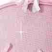 Roze danstasje met glitters voor balletspullen Katz KB100