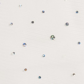 Katz witte tutu glitters kort detail