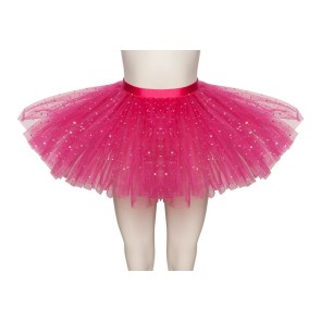 Katz roze tutu glitters kort