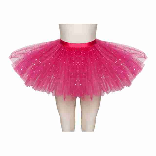 Katz roze tutu glitters kort