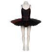 Katz roze ballet tutu met glitters achterkant