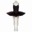 Katz roze ballet tutu met glitters achterkant