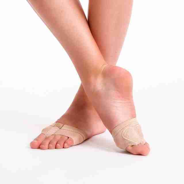 Silky Dance Dansvoetjes voor Kinderen met Suede Zool