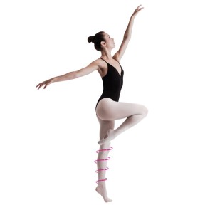 Silky Dance convertible ballet panty extra support