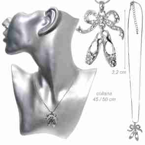 Alista ketting met balletschoentjes