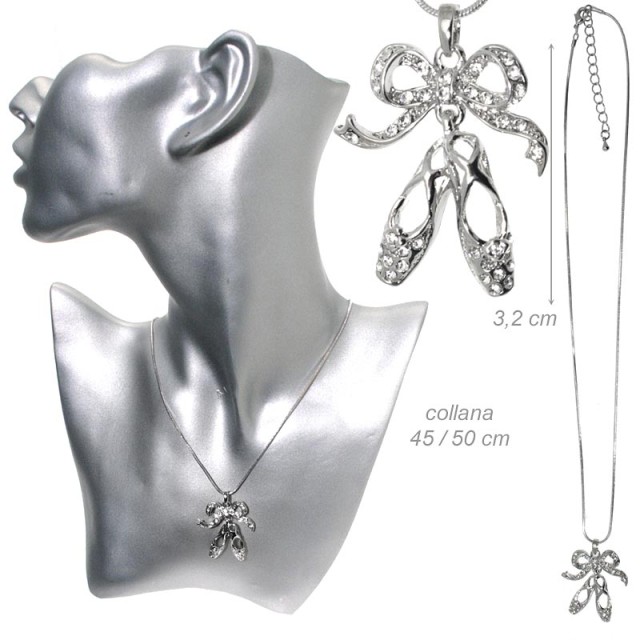 Alista ketting met balletschoentjes F320022