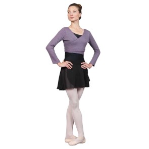 Sansha Balletvest voor Dames Polyester Paars Sansha Kym KH4003P