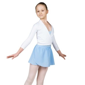 Sansha Selah Y4051C Wikkelvest met Lange Mouw voor Kinderen