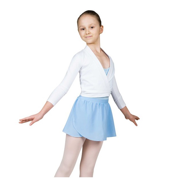 Sansha Selah Y4051C Wikkelvest met Lange Mouw voor Kinderen