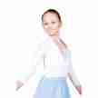 Sansha Suzy G03R Balletvest voor Kinderen met Lange Mouw lichtblauw